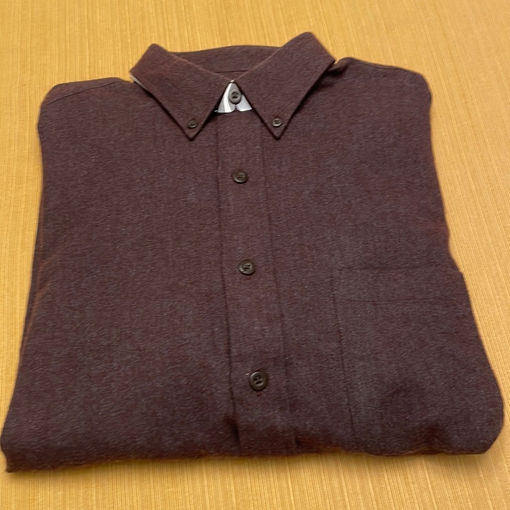 New! Flannel Button Down